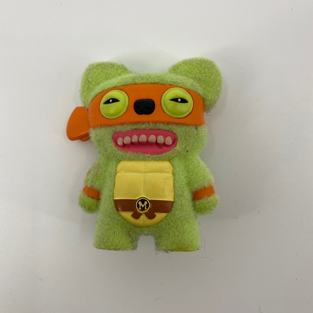Fuggler TMNT Michelangelo Small Monster Toy Ugly Kids Weird Turtles Funny